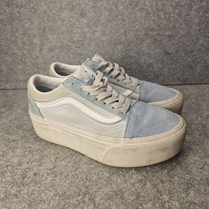 Vans Women's Gray Platform Sneakers